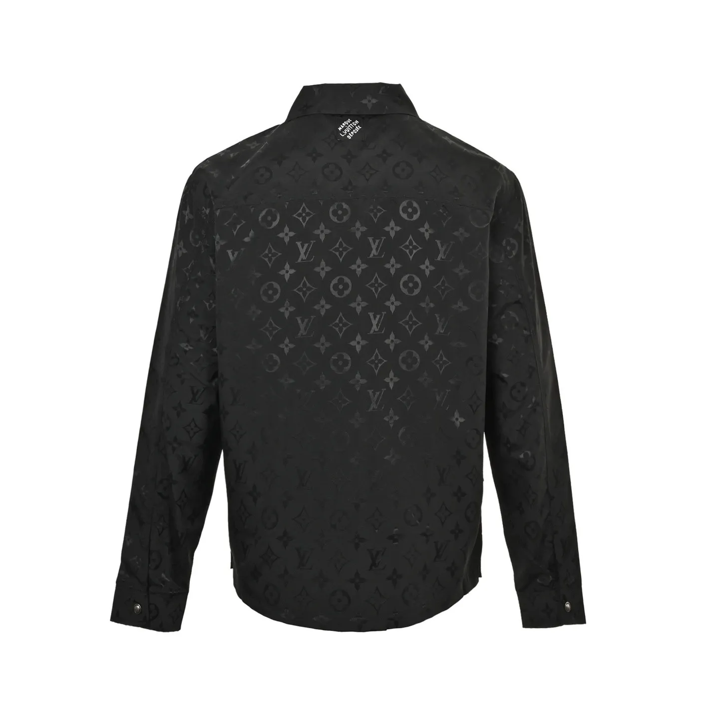 Louis Vuitton/Louis Vuitton 25Fw presbyopic rippled jacquard colored diamond shirt jacket